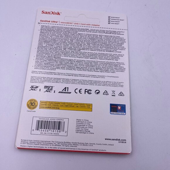 SanDisk Ultra Micro SD Memory Card with Adapter 400 GB - 1.0 Ea - Picture 2 of 2